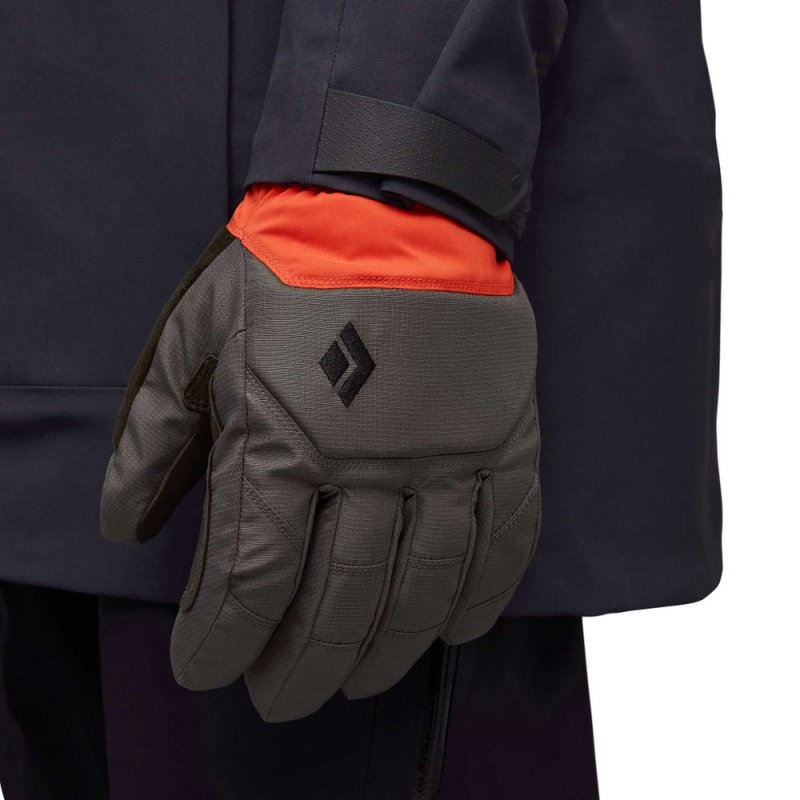 Black Men's Black Diamond Mission MX Gloves | QG540391