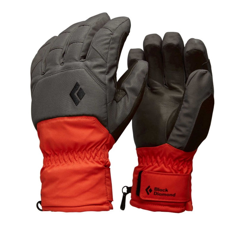 Black Men's Black Diamond Mission MX Gloves | QG540391