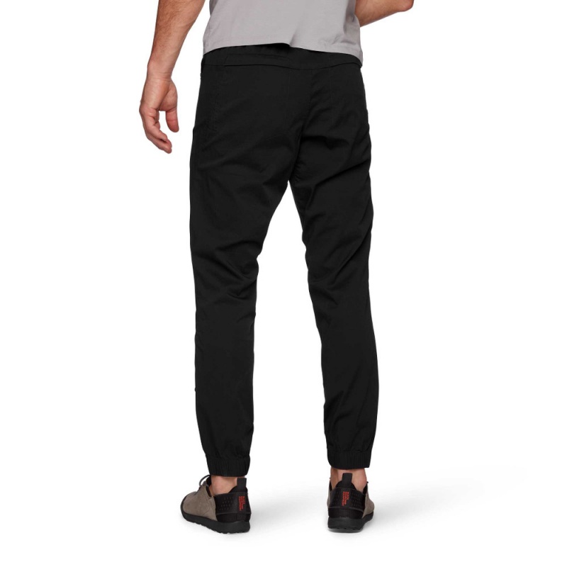 Black Men's Black Diamond Notion Pants | LW050273