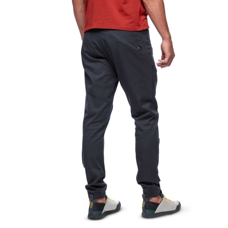 Black Men's Black Diamond Notion Pants | UX885544