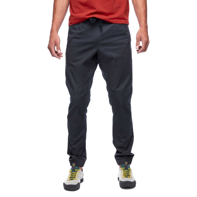 Black Men's Black Diamond Notion Pants | UX885544