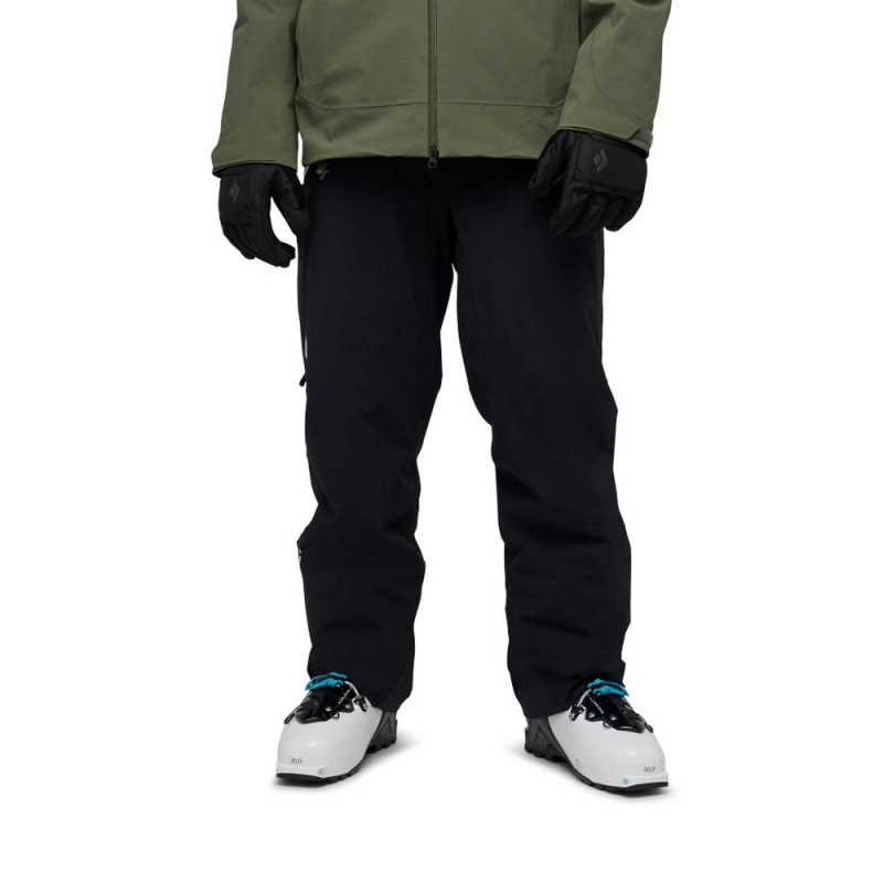 Black Men's Black Diamond Recon Insulated Pants | PD675017