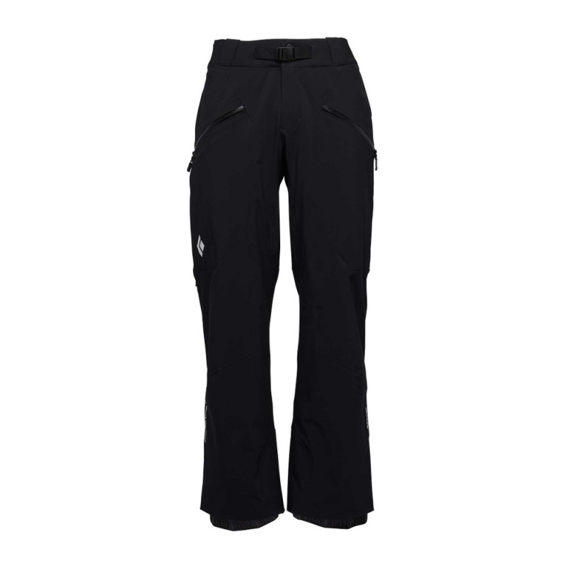 Black Men's Black Diamond Recon Insulated Pants | PD675017