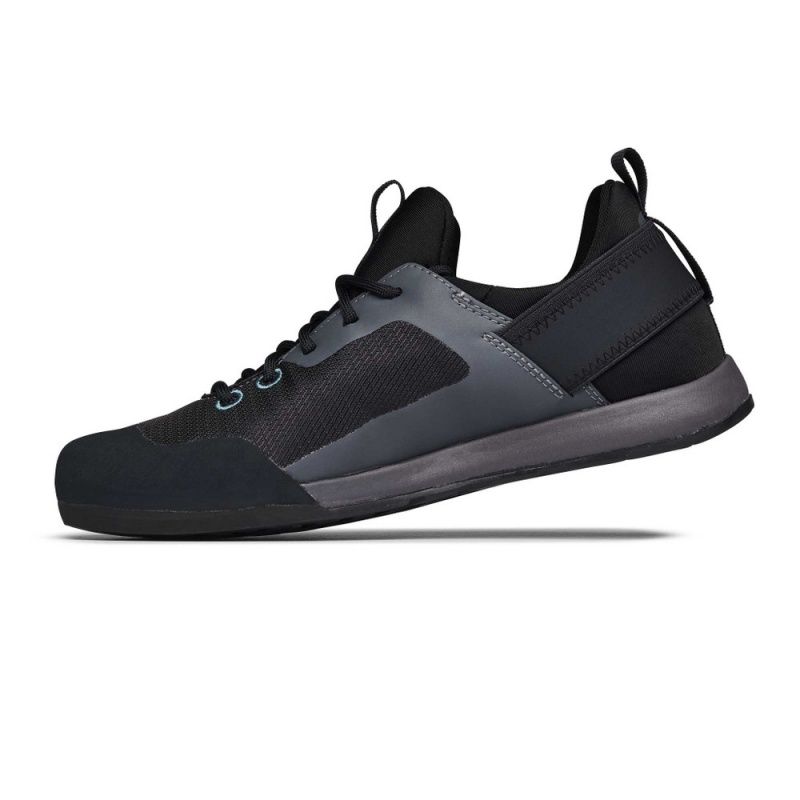 Black Men's Black Diamond Session 2.0 Sneakers | FA294204