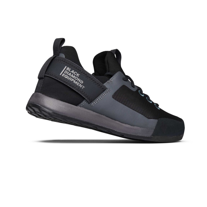 Black Men's Black Diamond Session 2.0 Sneakers | FA294204