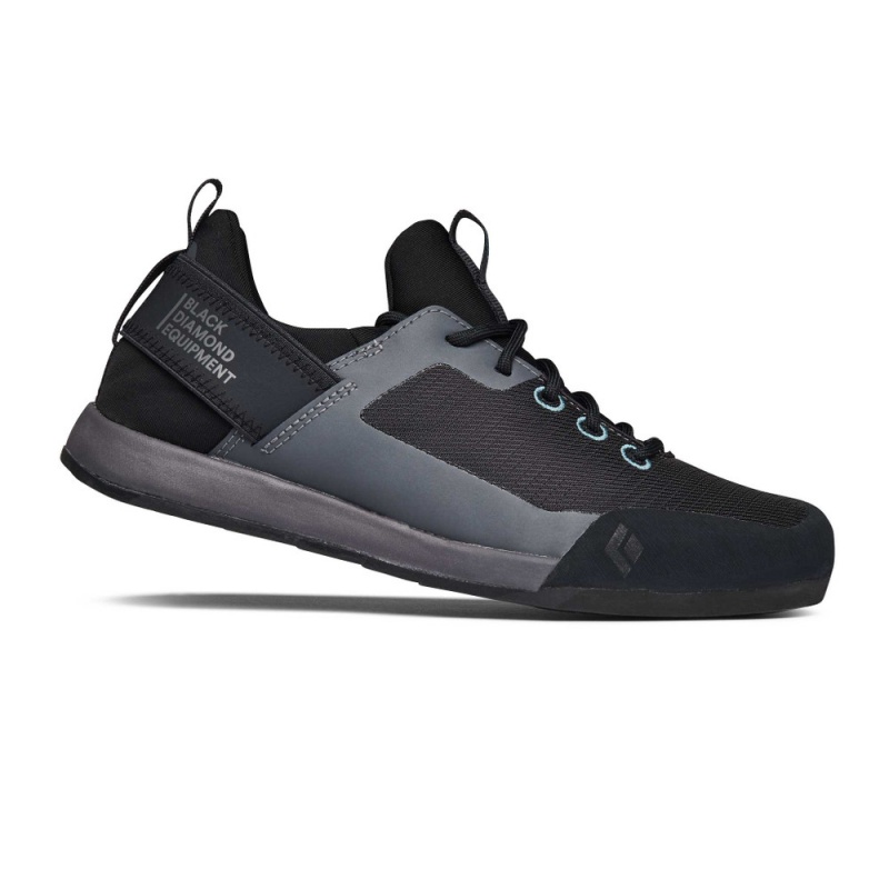 Black Men\'s Black Diamond Session 2.0 Sneakers | FA294204