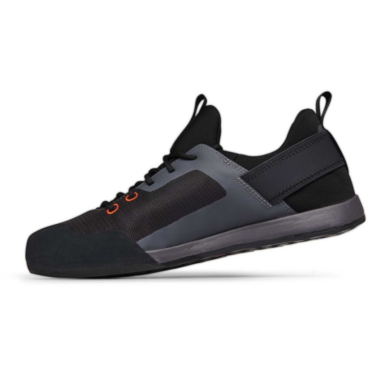 Black Men's Black Diamond Session 2.0 Sneakers | RF957103