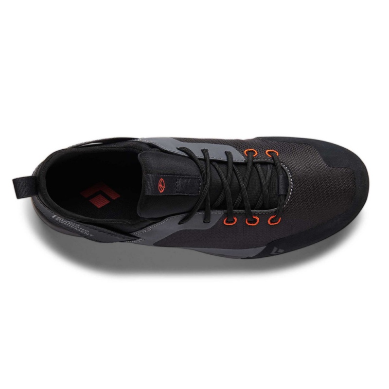 Black Men's Black Diamond Session 2.0 Sneakers | RF957103