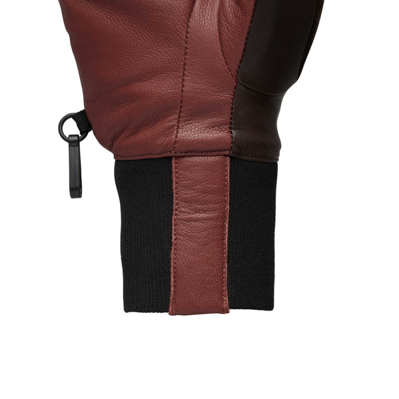 Black Men's Black Diamond Session Knit Gloves | CJ536968