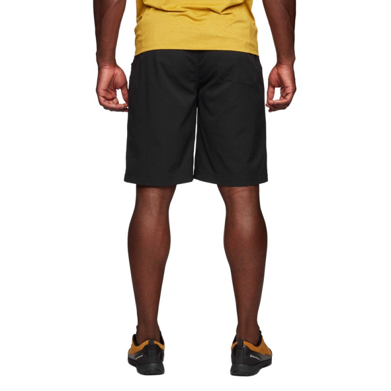 Black Men's Black Diamond Sierra Shorts | OQ712033