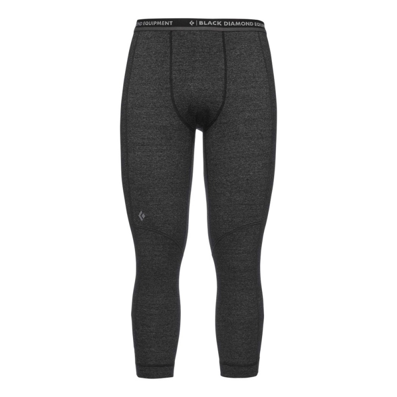 Black Men's Black Diamond Solution 150 Merino Baselayer 3/4 Tight | GG635705