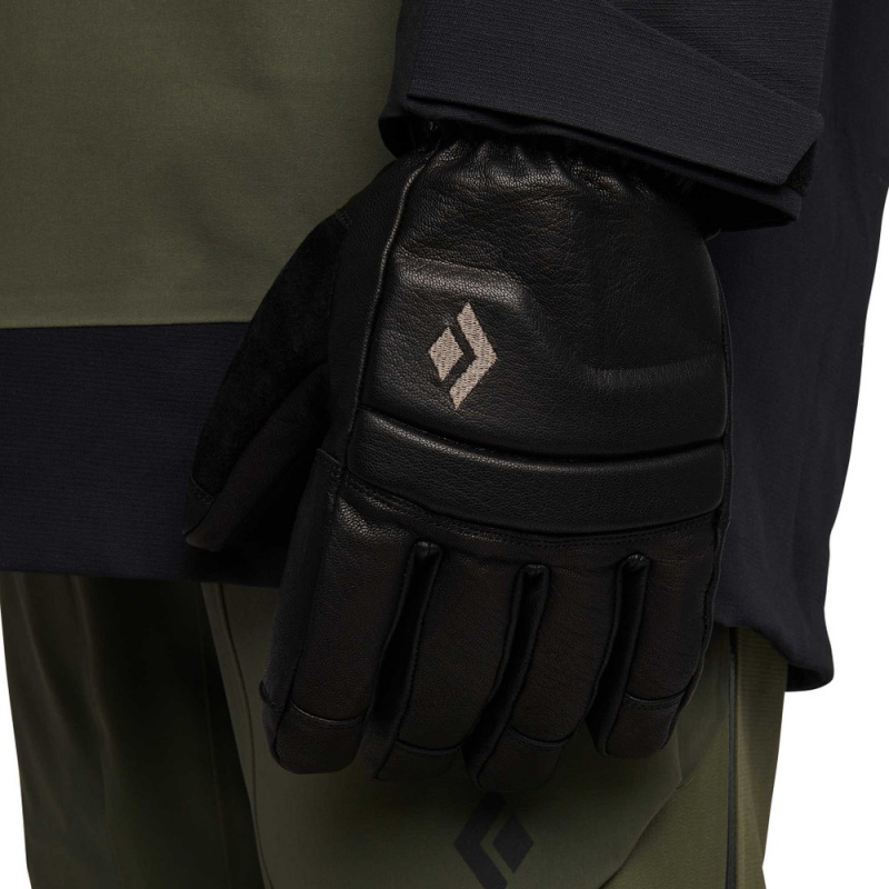 Black Men's Black Diamond Spark Gloves | MT230745