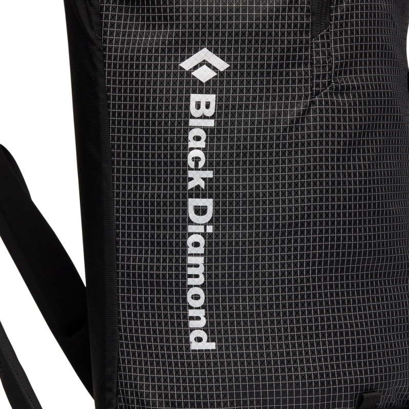 Black Men's Black Diamond Speed Zip 24 Backpacks | GD806591