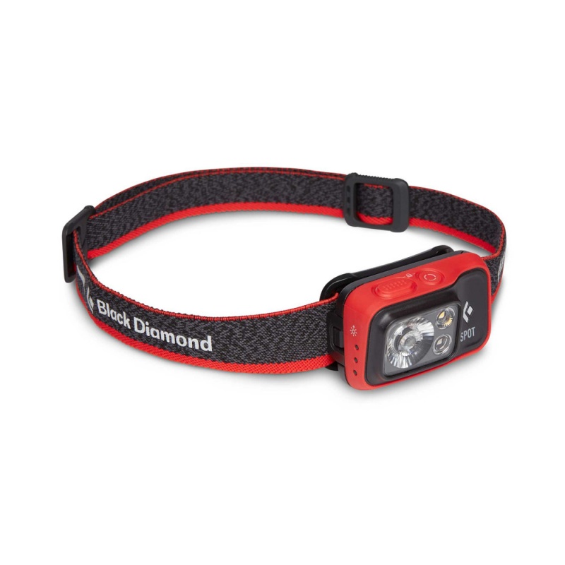 Black Men\'s Black Diamond Spot 400 Headlamps | IK881670