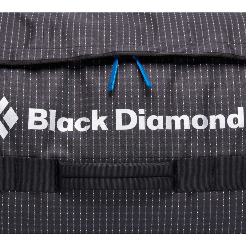 Black Men's Black Diamond Stonehauler 120L Duffel Bag | NN820015