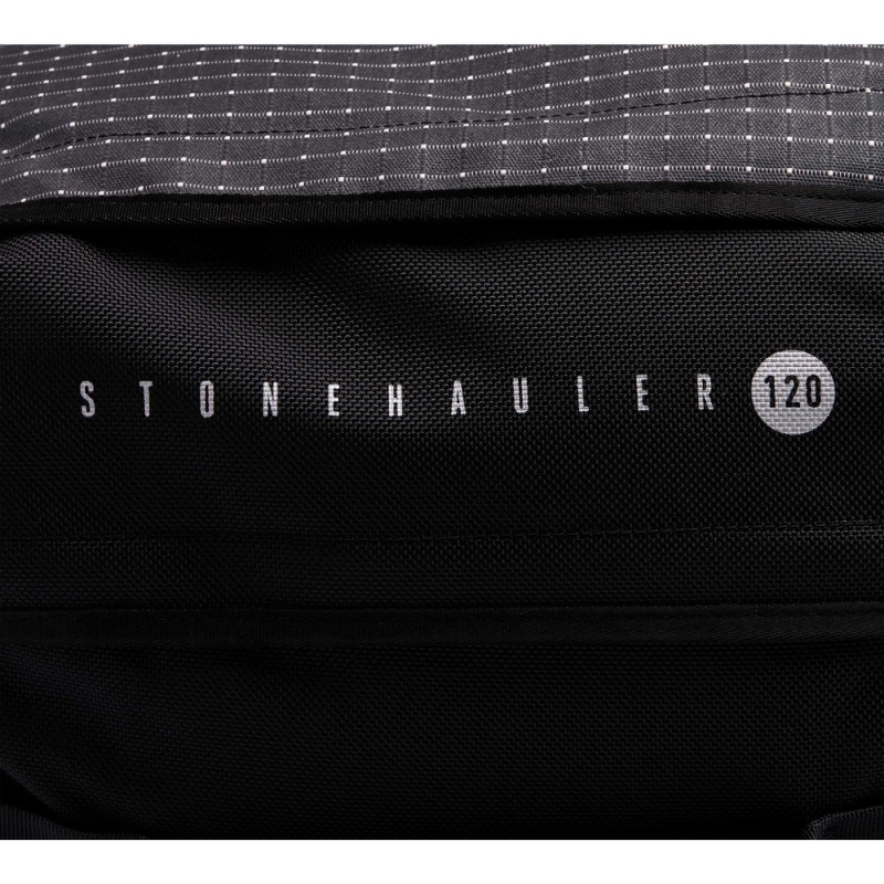 Black Men's Black Diamond Stonehauler 120L Duffel Bag | NN820015