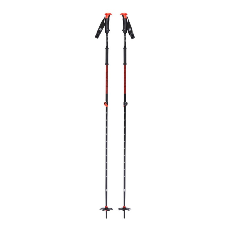 Black Men\'s Black Diamond Traverse Ski Poles | ZX942859