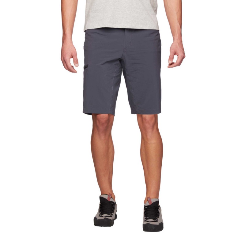 Black Men's Black Diamond Valley Shorts | LF277420