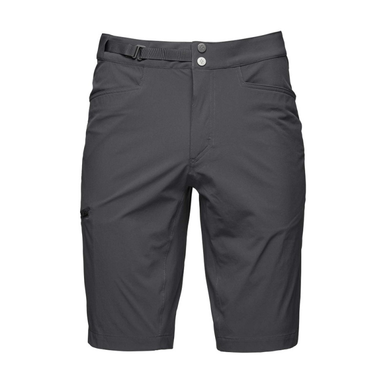 Black Men\'s Black Diamond Valley Shorts | LF277420