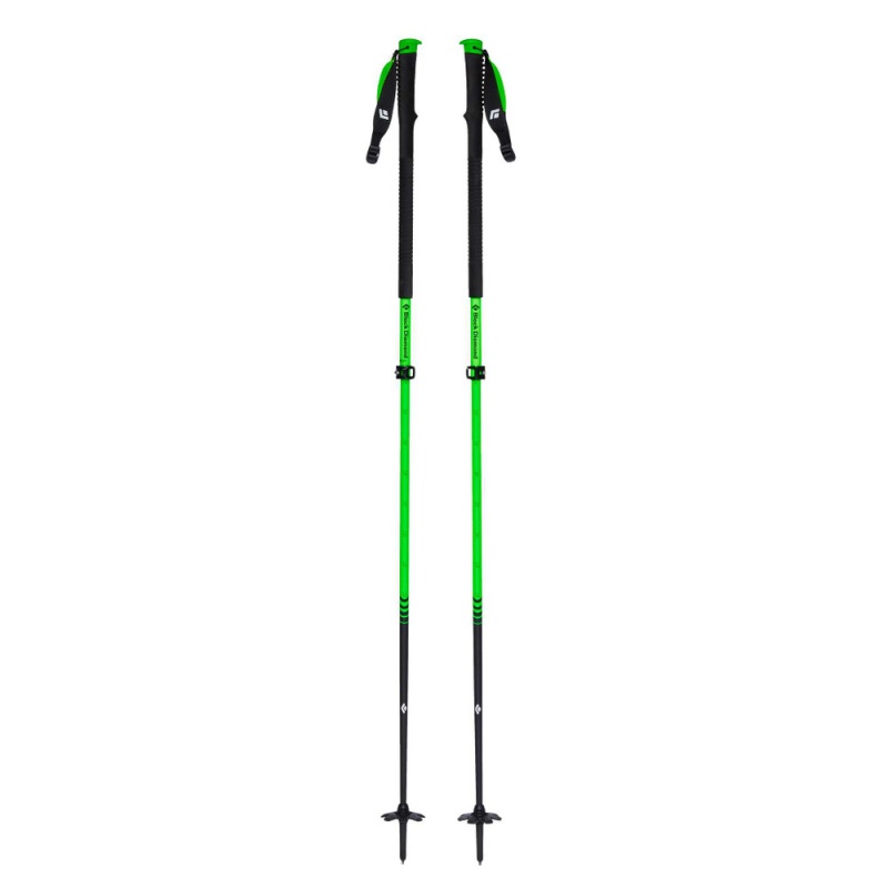 Black Men's Black Diamond Vapor Carbon 2 Ski Poles | AS867426