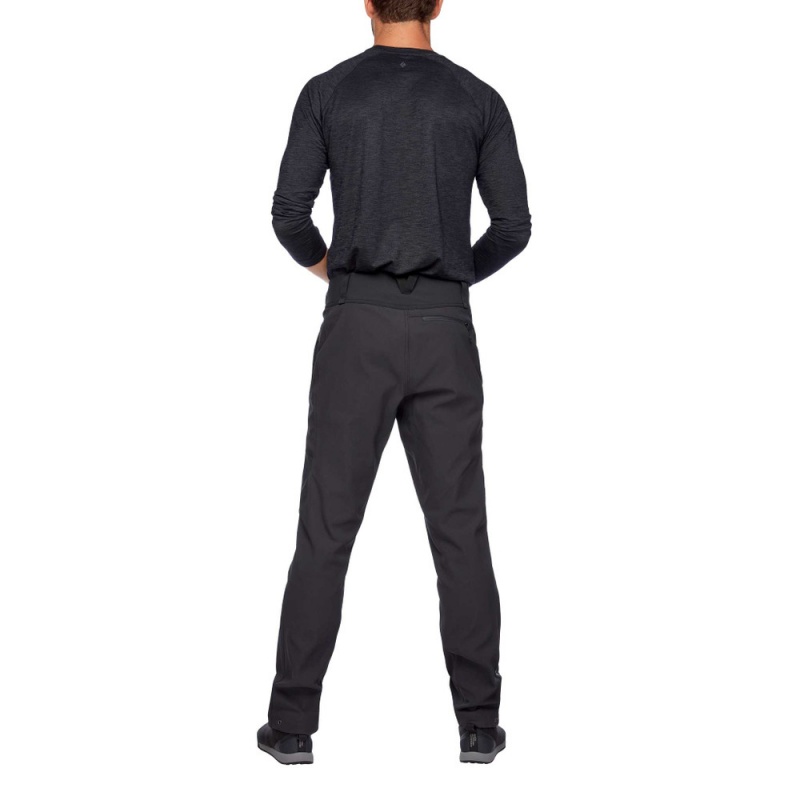 Black Men's Black Diamond Winter Alpine Pants | IP185926