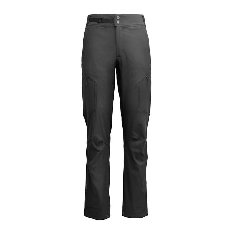 Black Men's Black Diamond Winter Alpine Pants | IP185926