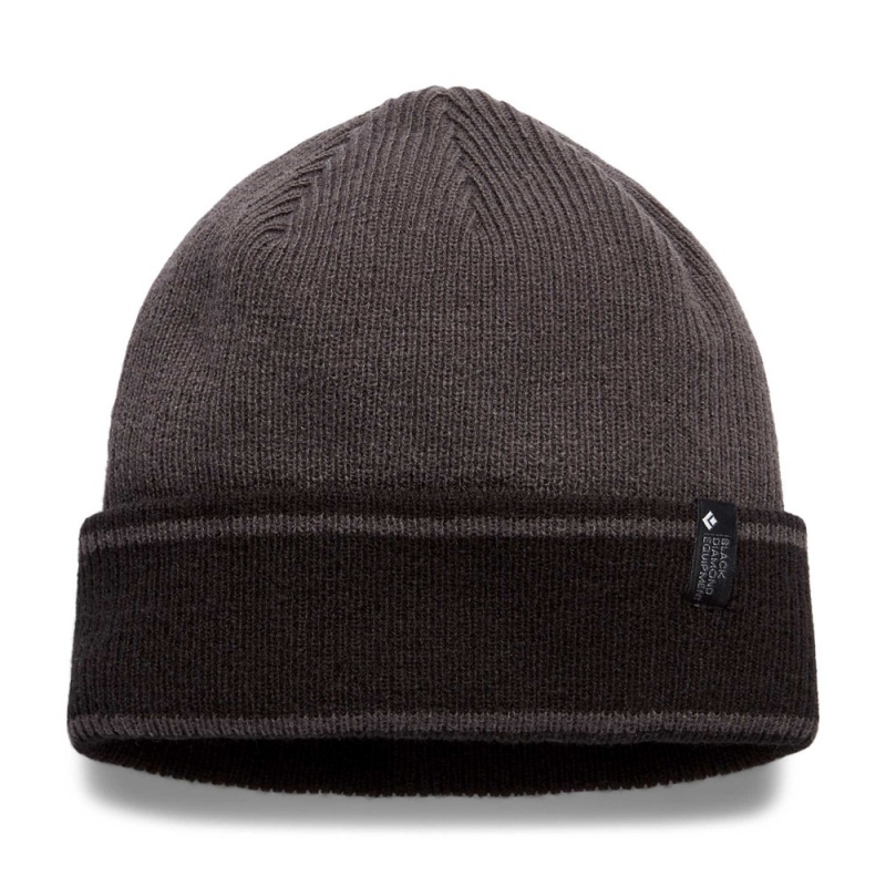 Black Women\'s Black Diamond Cuffed Beanie | PV641181