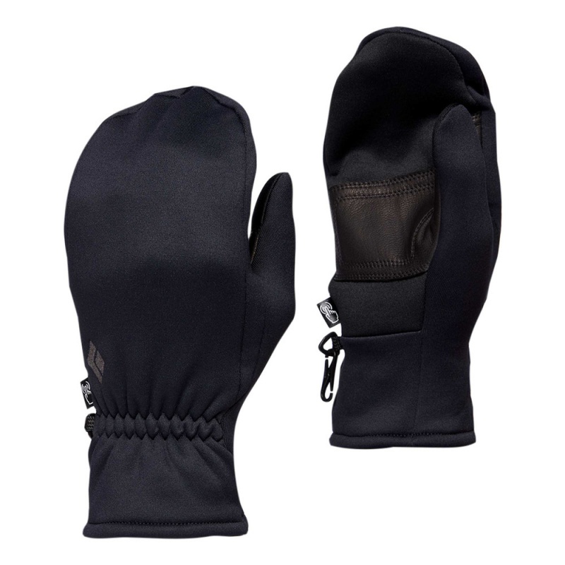 Black Women's Black Diamond Heavyweight Screentap Mittens | CP517468