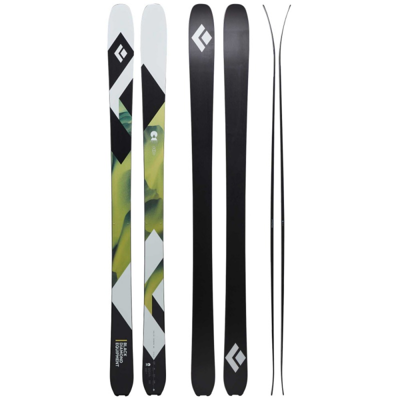 Black Women's Black Diamond Helio Carbon 88 Skis | MU930989