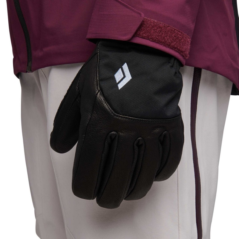 Black Women's Black Diamond Legend Gloves | XS655922