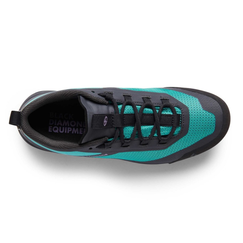 Black Women's Black Diamond Mission LT 2.0 Approach Shoes | KF259698