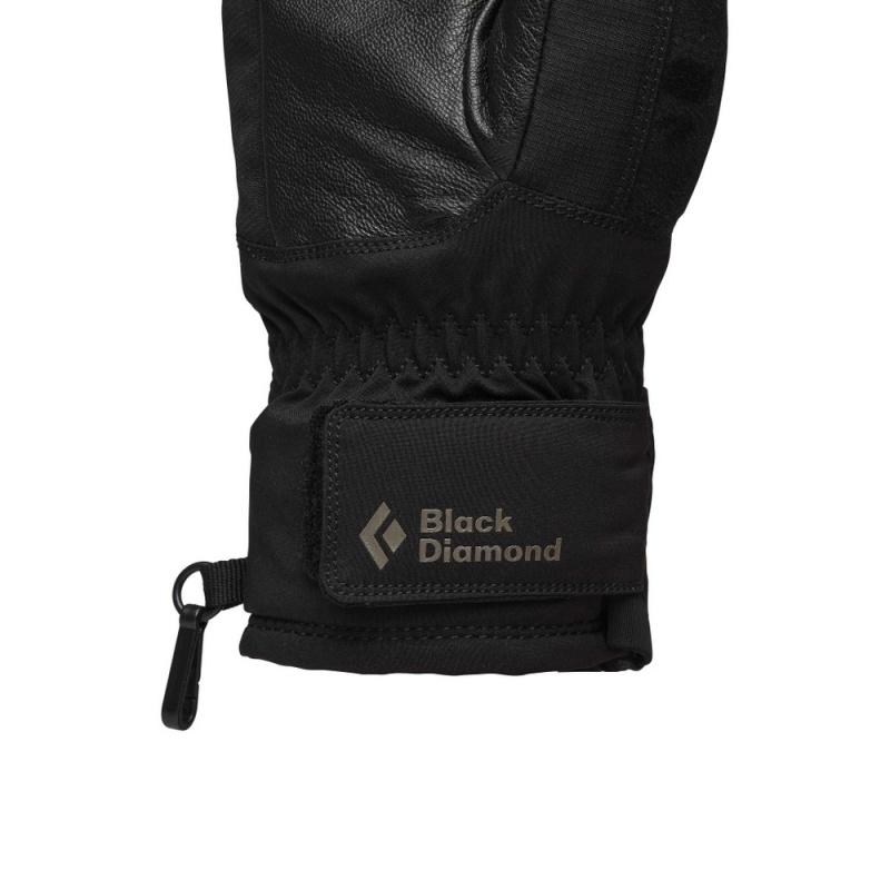 Black Women's Black Diamond Mission MX Mittens | AB631193