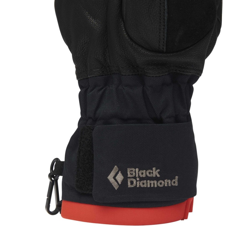 Black Women's Black Diamond Progression Mittens | LL383019