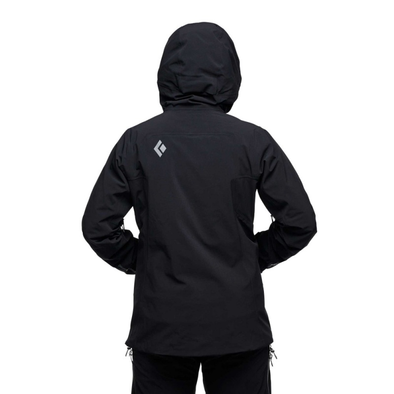 Black Women's Black Diamond Recon Stretch Insulated Shell Jackets | OD518535