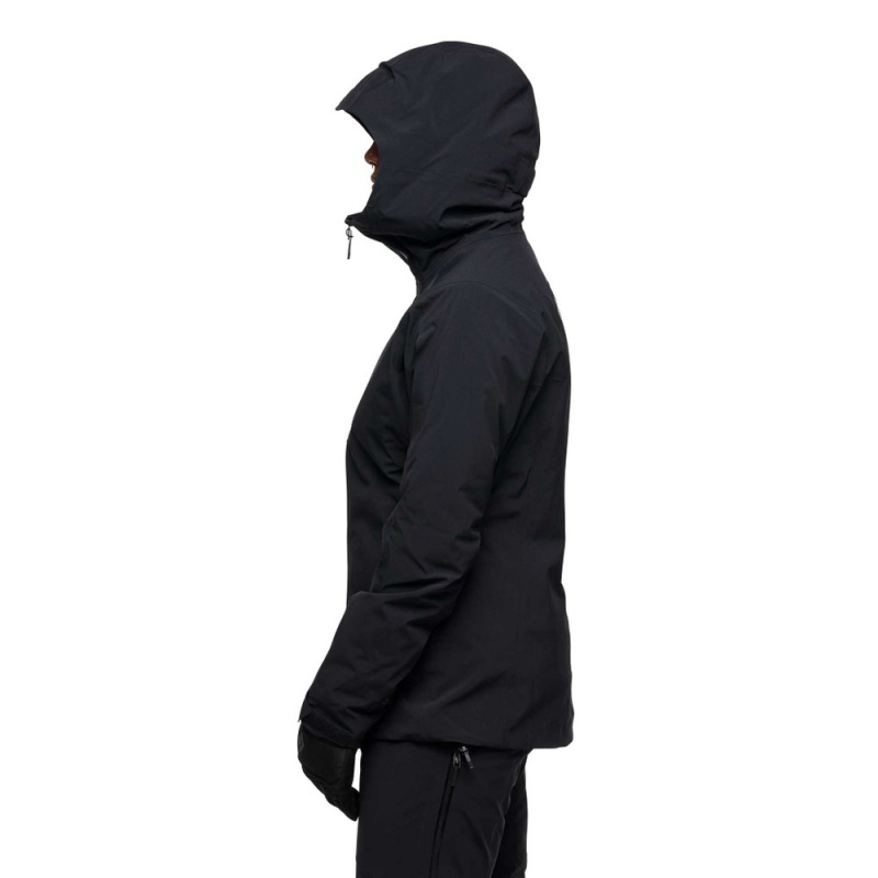 Black Women's Black Diamond Recon Stretch Insulated Shell Jackets | OD518535