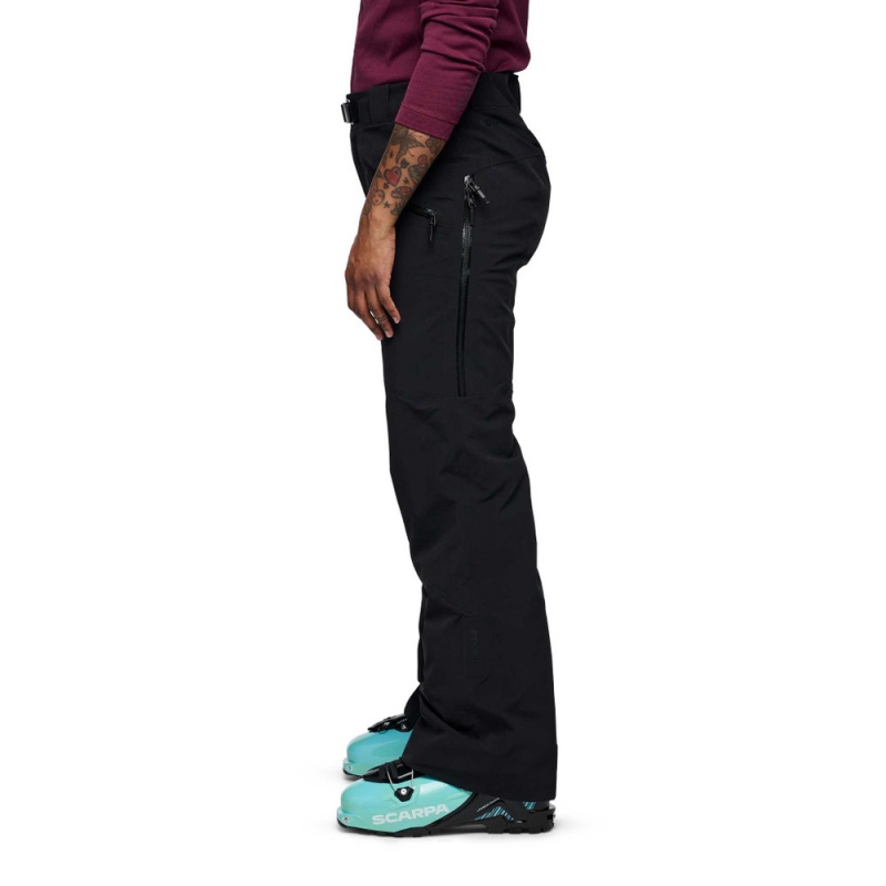 Black Women's Black Diamond Recon Stretch Insulated Pants | IB519824