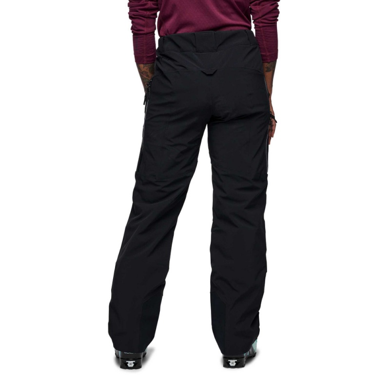 Black Women's Black Diamond Recon Stretch Insulated Pants | IB519824