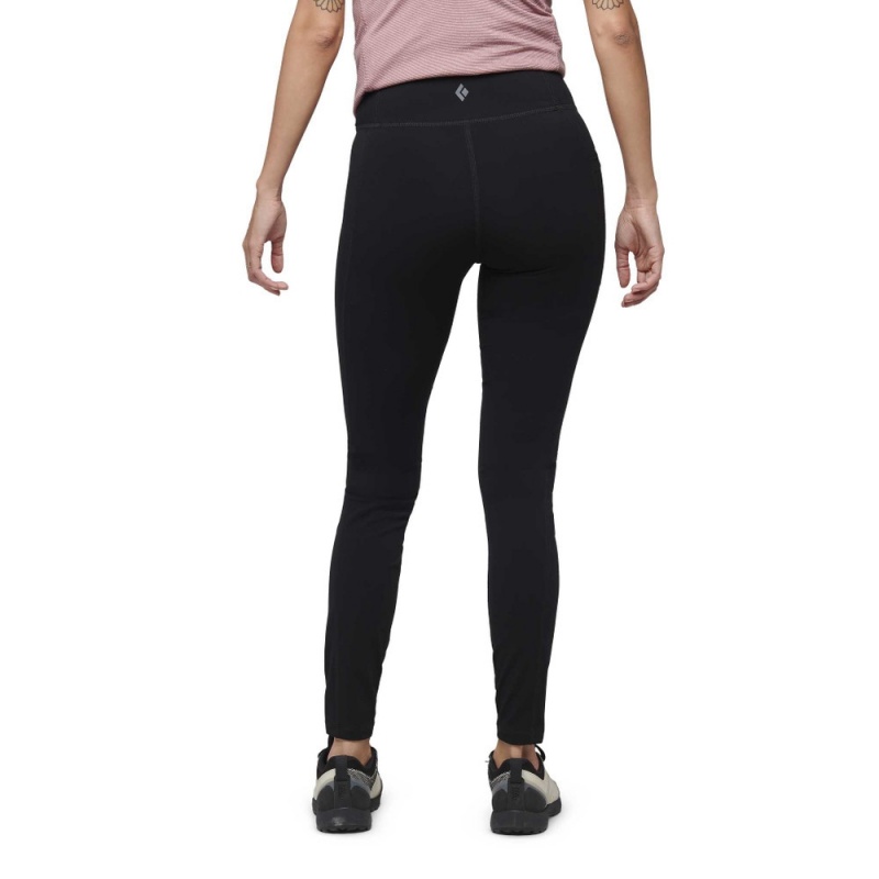 Black Women's Black Diamond Session Tight | MU896390