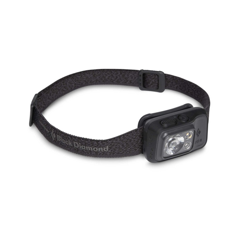 Black Women\'s Black Diamond Spot 400-R Rechargeable Headlamps | ND462348