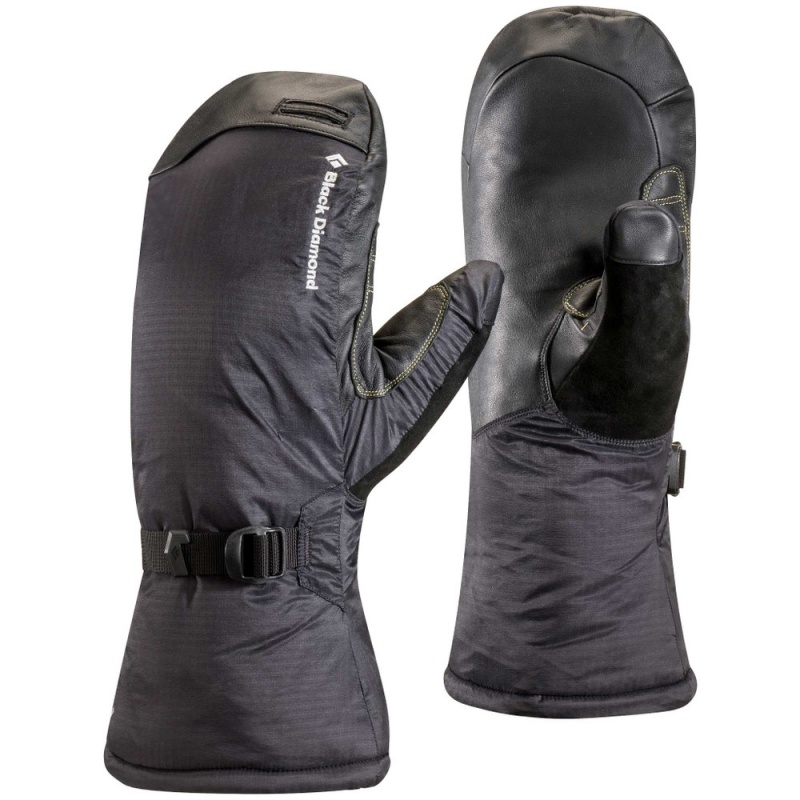 Black Women's Black Diamond Super Light Mittens | BK901813