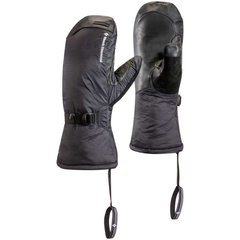 Black Women\'s Black Diamond Super Light Mittens | BK901813