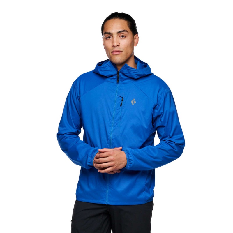 Blue Men's Black Diamond Alpine Start Insulated Hoody Jackets | DU368015