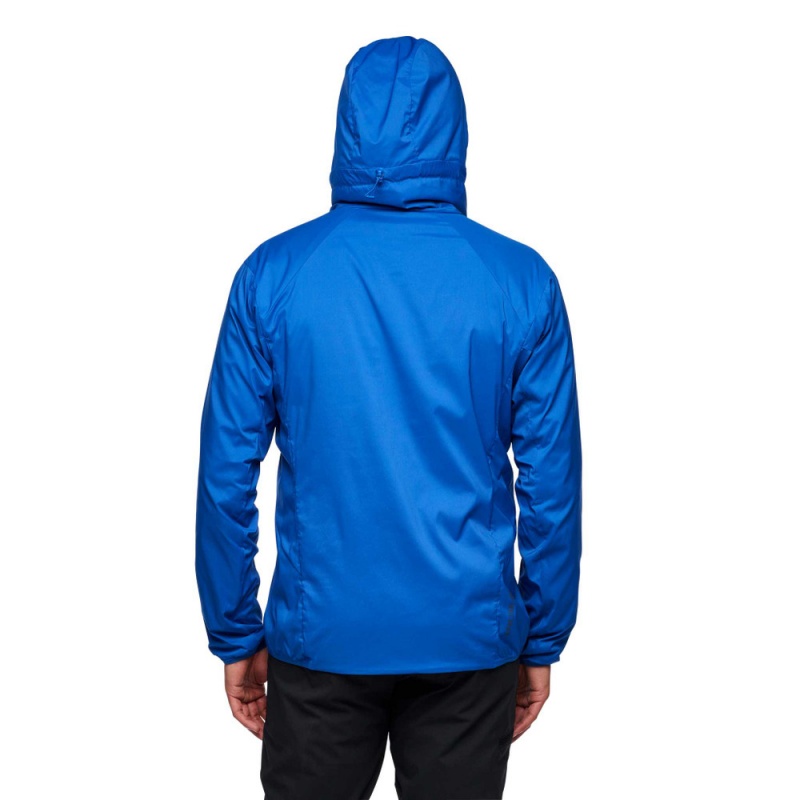 Blue Men's Black Diamond Alpine Start Insulated Hoody Jackets | DU368015