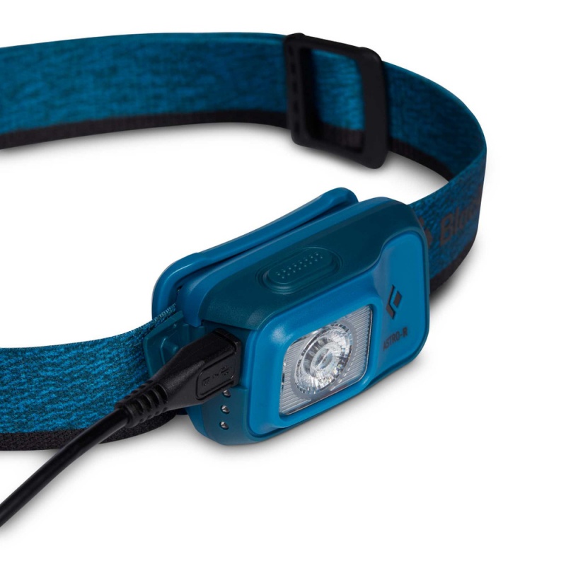 Blue Men's Black Diamond Astro 300-R Rechargeable Headlamps | JE622119