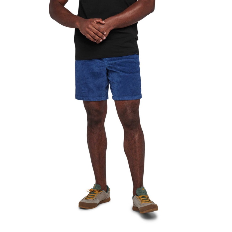 Blue Men's Black Diamond Dirt Bag Shorts | YE525299