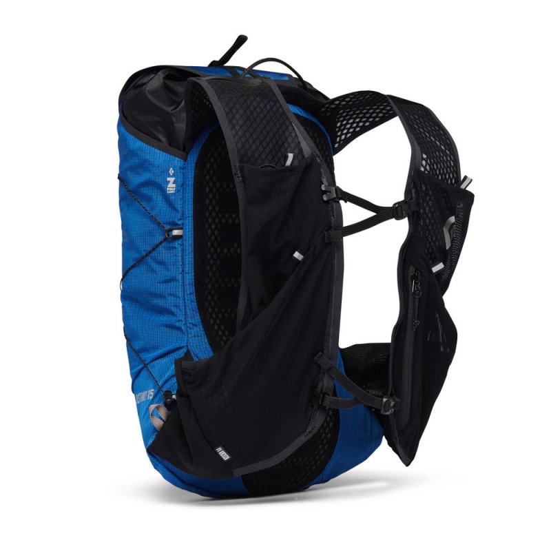 Blue Men's Black Diamond Distance 15 Backpacks | MM120471