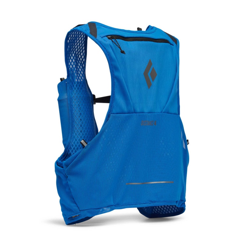 Blue Men's Black Diamond Distance 4 Hydration Vest | AW793560