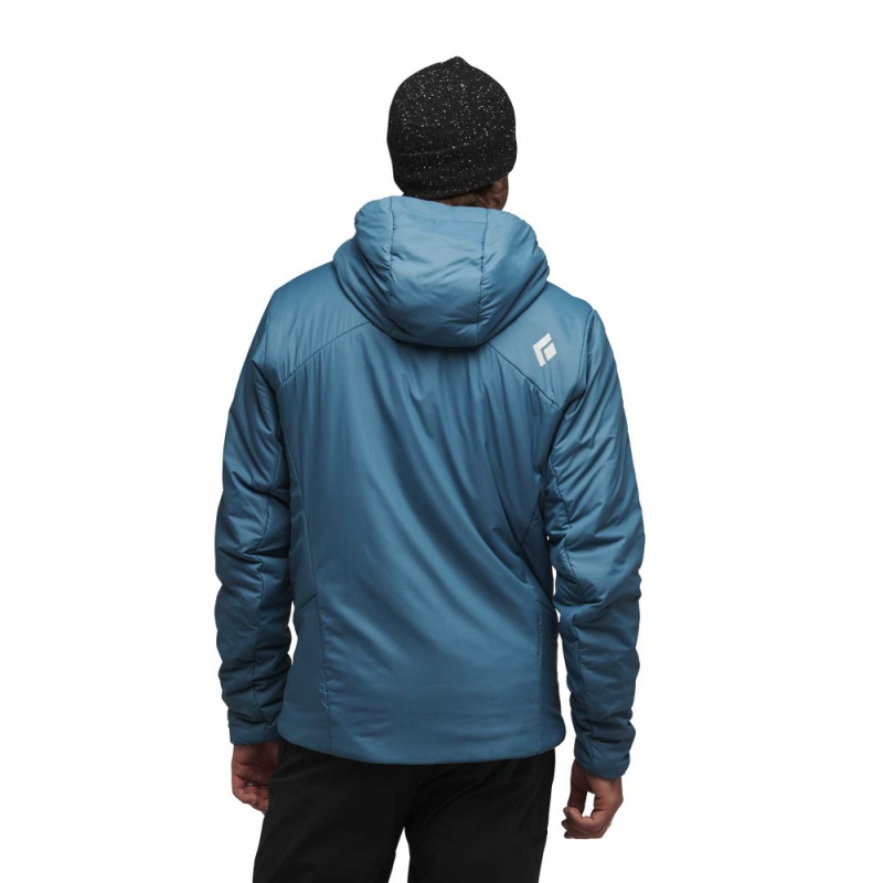 Blue Men's Black Diamond First Light Stretch Hoody Jackets | UF418362