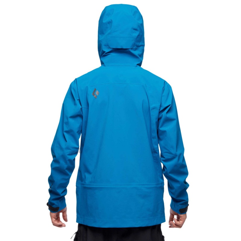 Blue Men's Black Diamond Recon Stretch Ski Shell Jackets | EI408496