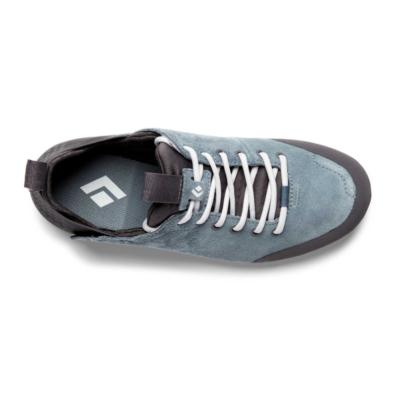 Blue Men's Black Diamond Session Suede Sneakers | OD384535